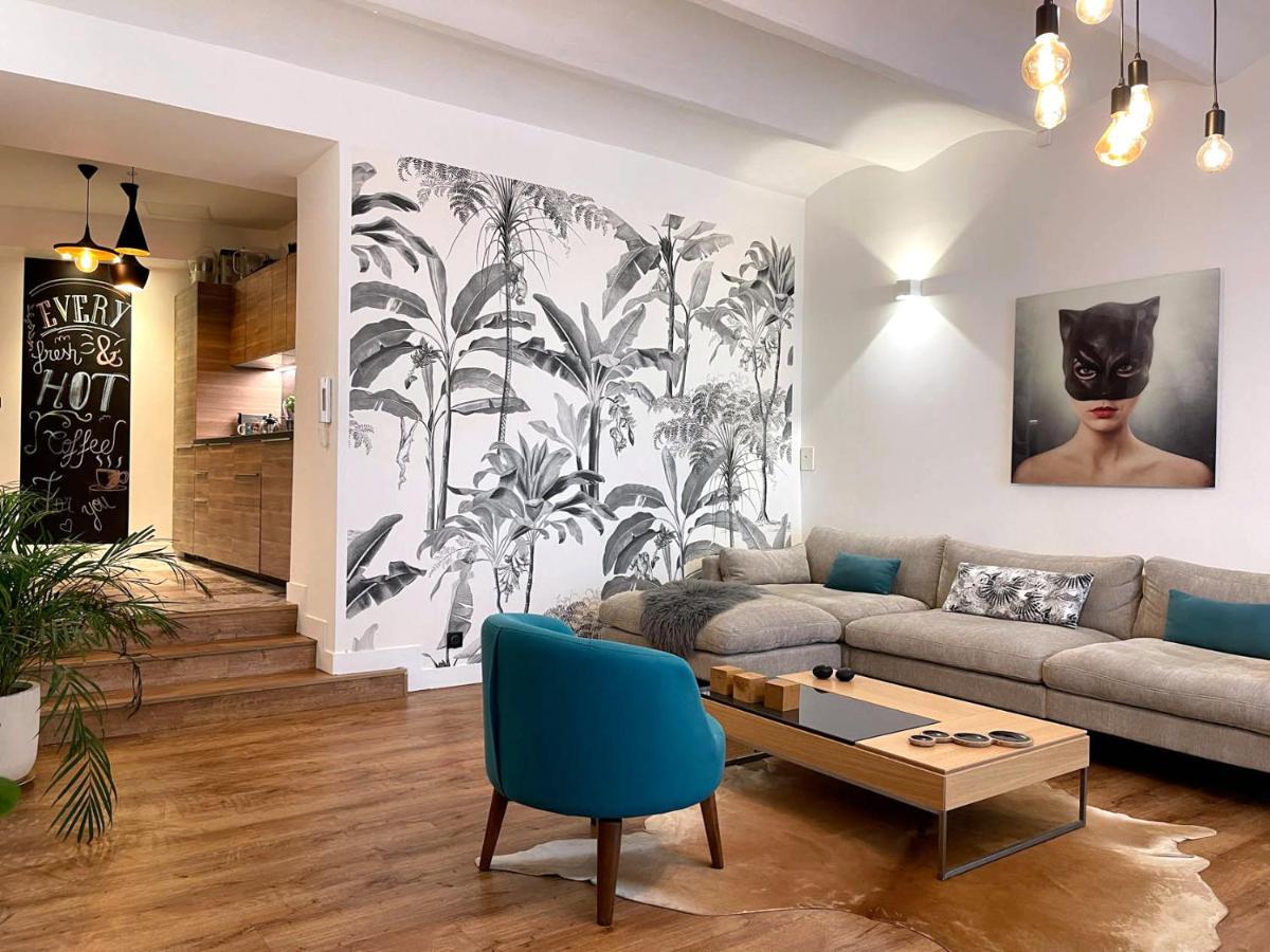 Apartment 4br Luxury Family Loft - Walk To & Shopping, Air Cond & Sunny Terrace Totolulucannes Cannes